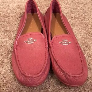 NEW Coach Pink Loafers!